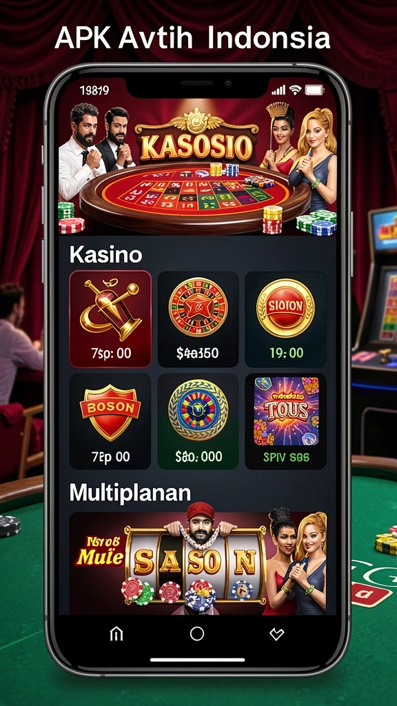 Beragam pilihan permainan slot dengan tema menarik.