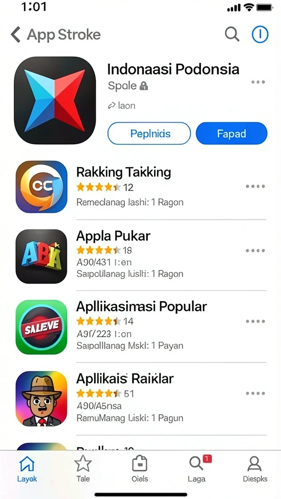 Tampilan antarmuka yang sederhana dan user-friendly.