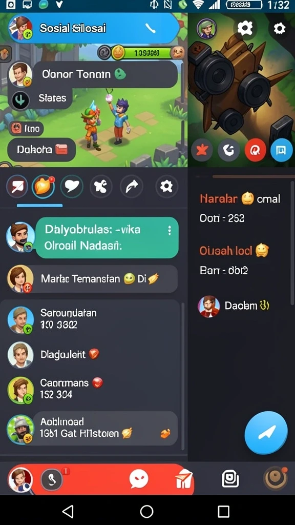 Pengalaman bermain yang seru dan mendebarkan.