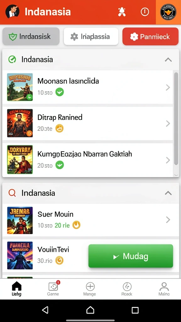 Berbagai level menantang yang siap dijelajahi.
