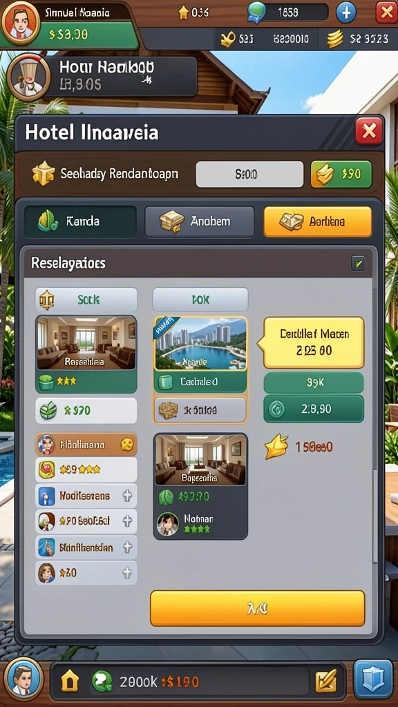 Tampilan karakter utama yang detail dan menarik.
