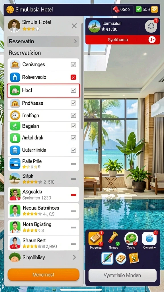Tampilan menu utama DEWAPG yang menarik dan mudah dinavigasi.