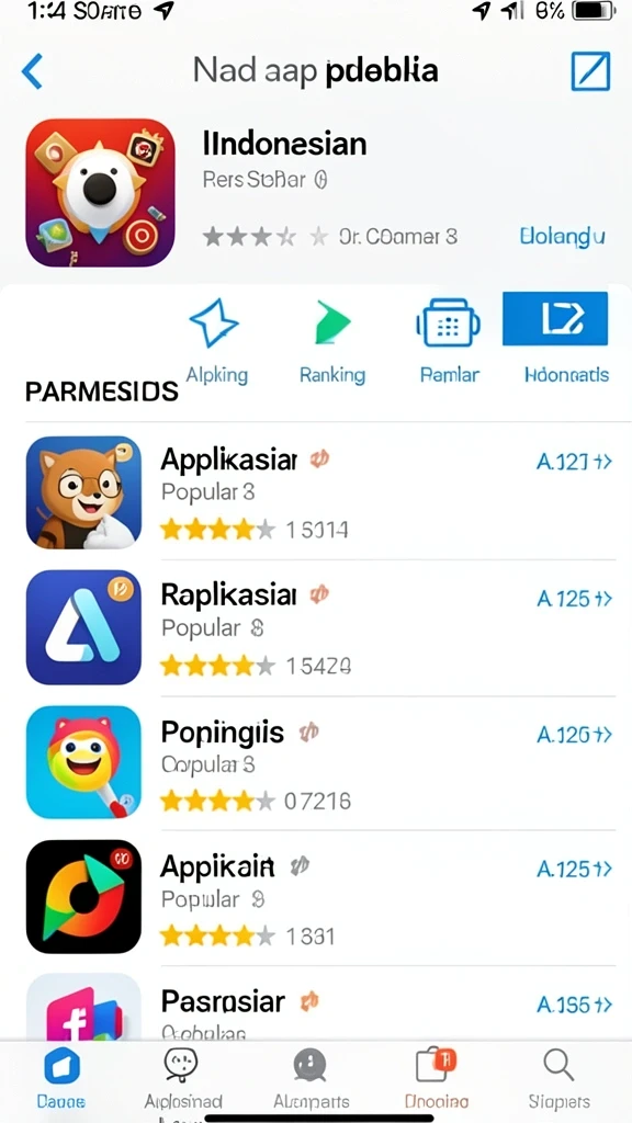 Screenshot menunjukkan fitur leaderboard dengan peringkat pemain.