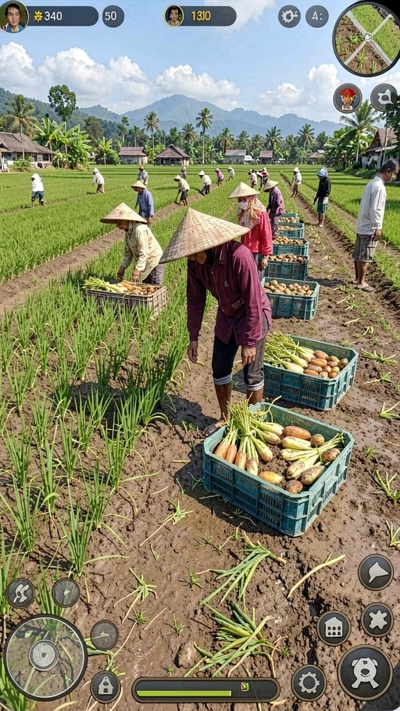 Berbagai karakter dan skin yang dapat dipilih.