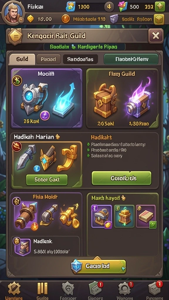 Fitur multiplayer untuk bermain dengan teman.