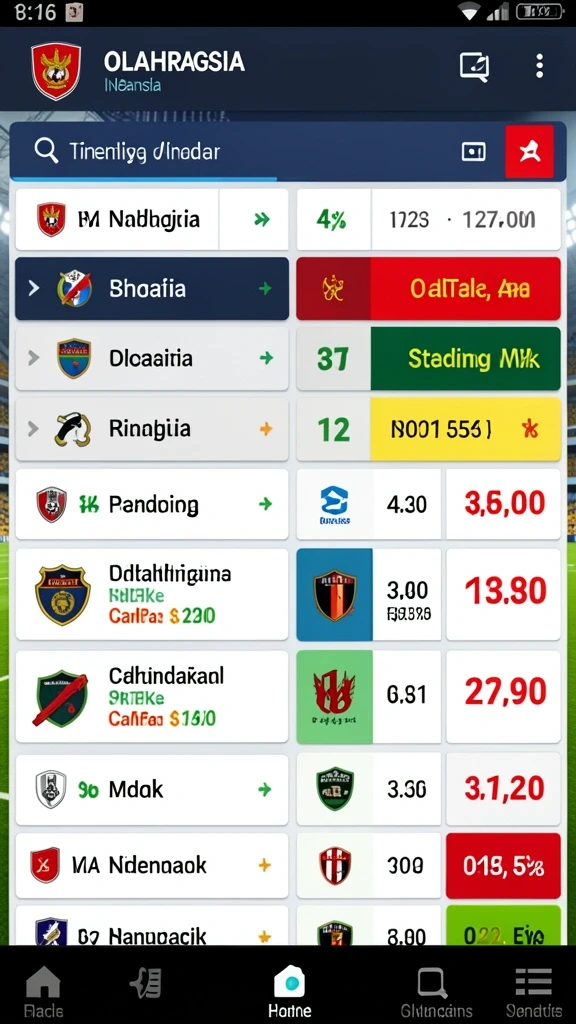 Tampilan utama aplikasi HQTOTO yang menarik.