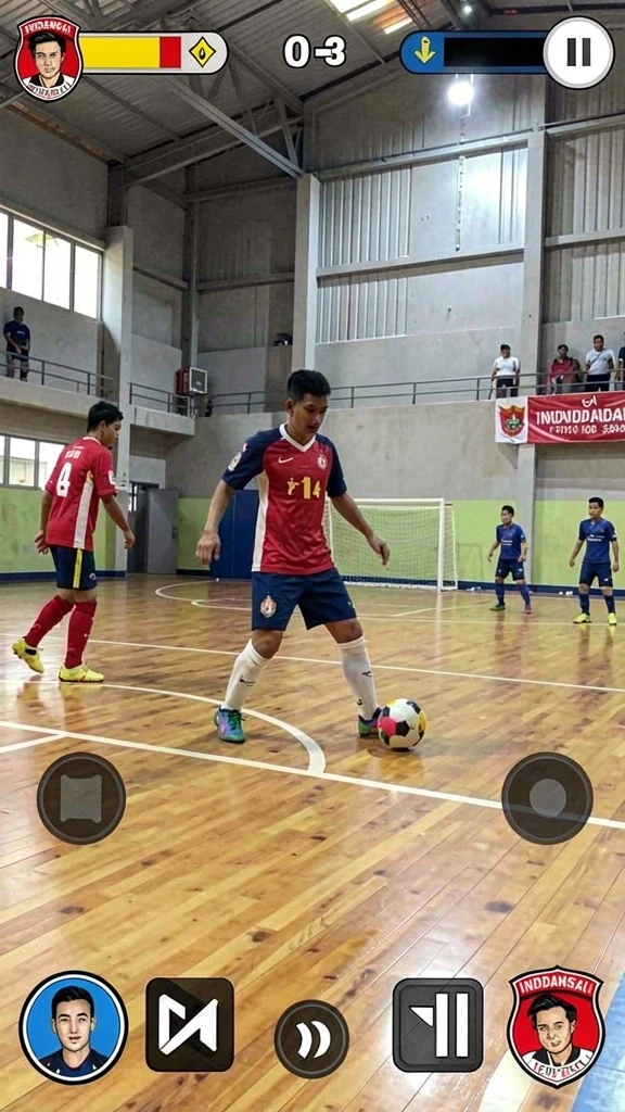 Karakter-karakter yang unik dengan desain kreatif.
