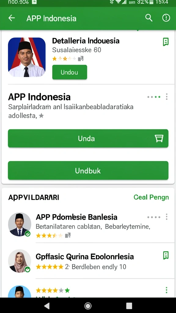 Tampilan antarmuka yang ramah pengguna.