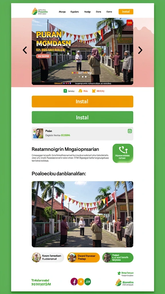Screenshot menunjukkan antarmuka permainan yang menawan.