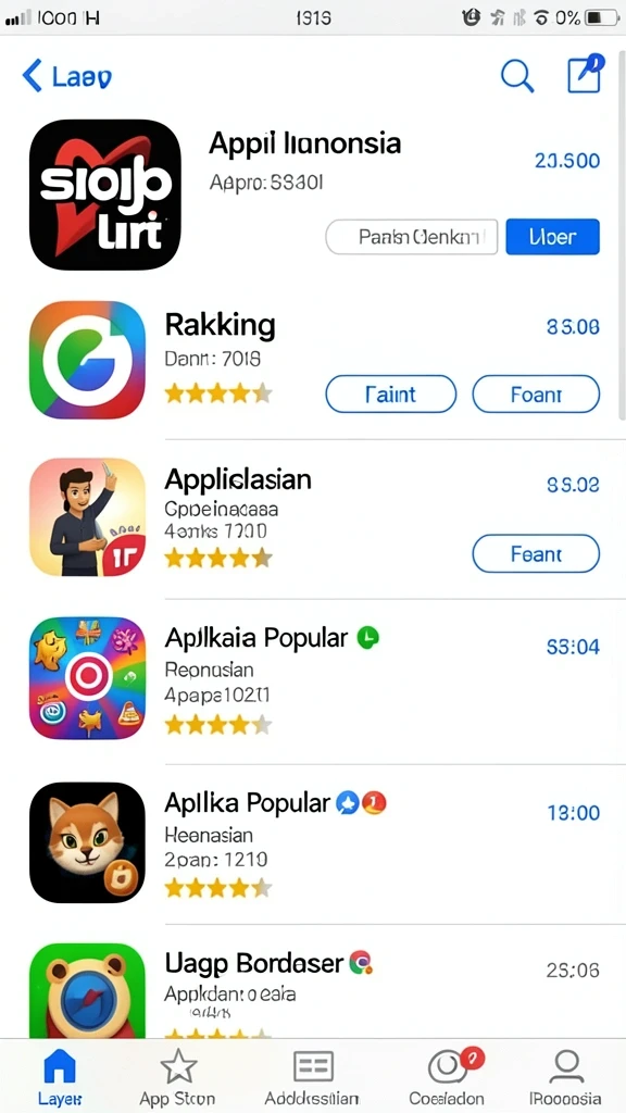 Berbagai karakter menarik yang bisa dipilih.