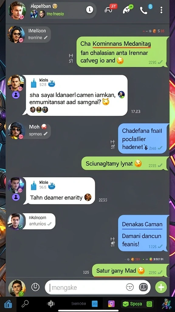 Karakter-karakter unik dengan kemampuan spesial.