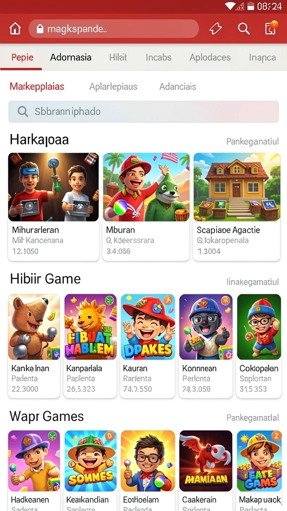 Tampilan antarmuka yang ramah pengguna.