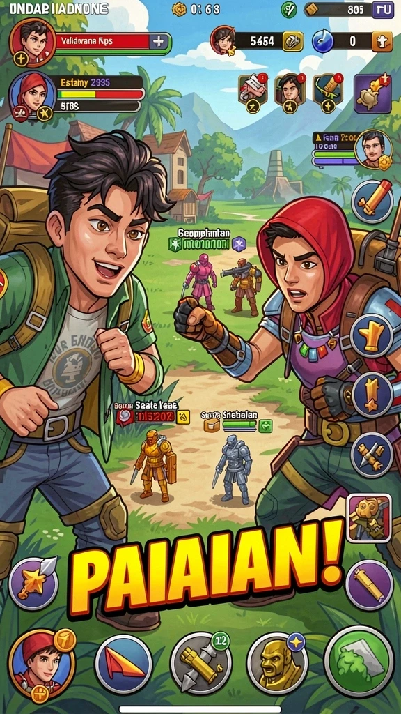 Pilih slot favorit Anda dan menangkan hadiah.