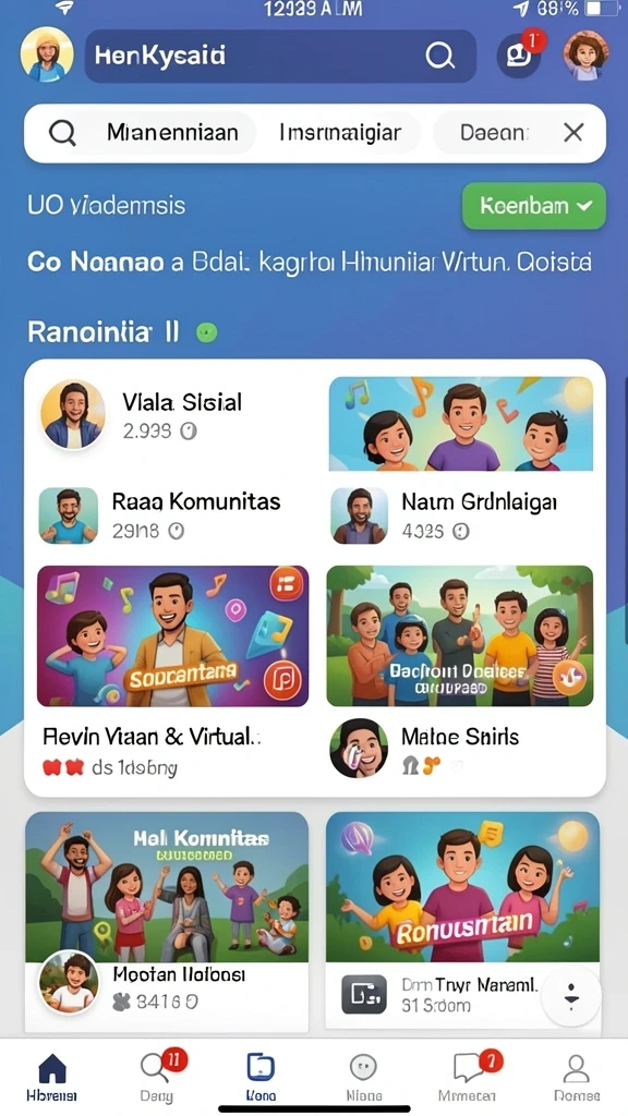 Tampilan antarmuka yang menarik dan mudah digunakan.