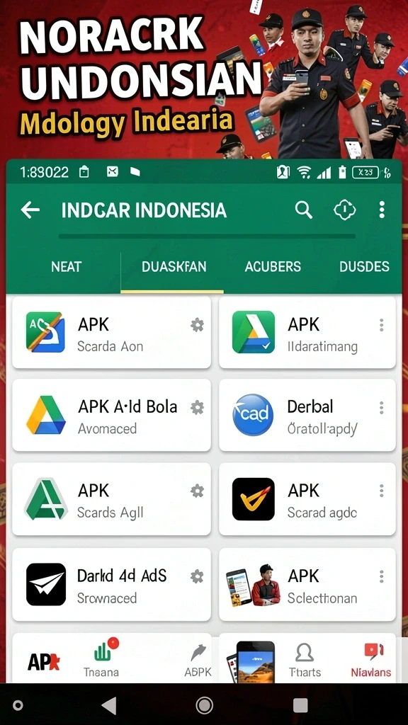 Salah satu level menantang di MENARA4D.