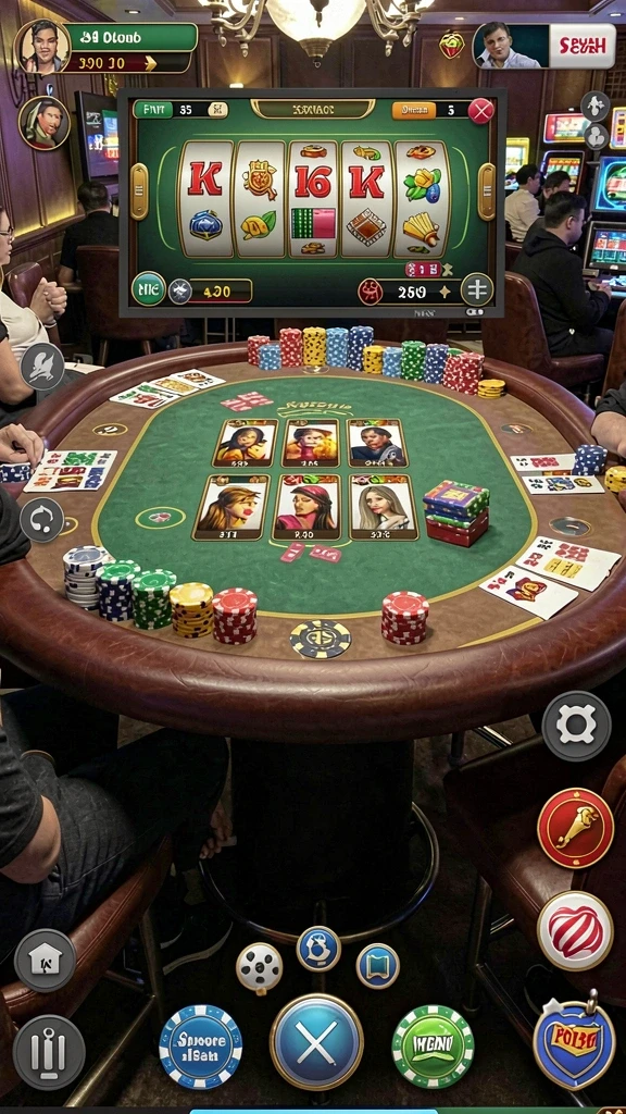 Berbagai mode permainan menantang yang tersedia.