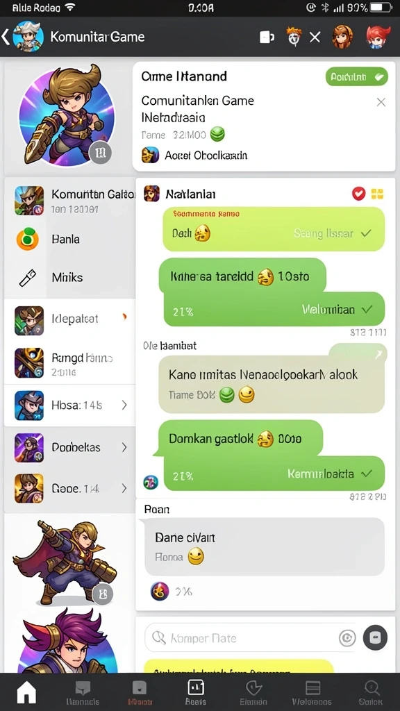 Gameplay yang dinamis dan penuh tantangan.