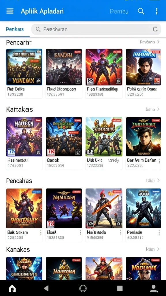 Tantangan seru yang membuat adrenalin meningkat.