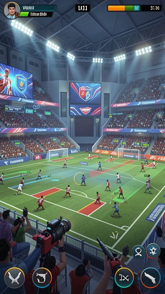 Fitur turnamen yang menambah keseruan bermain.