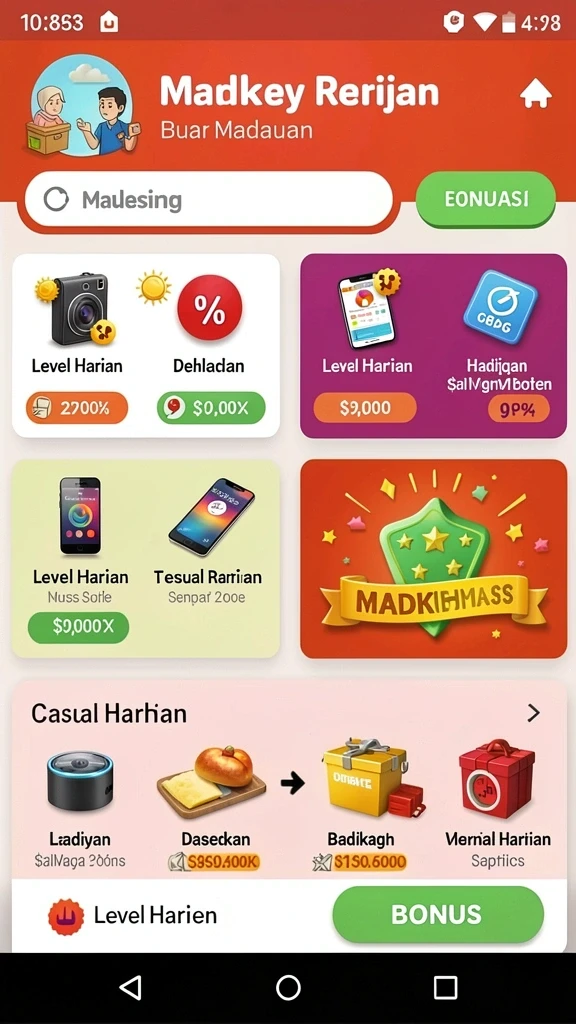 Event menarik dengan hadiah yang menggiurkan.