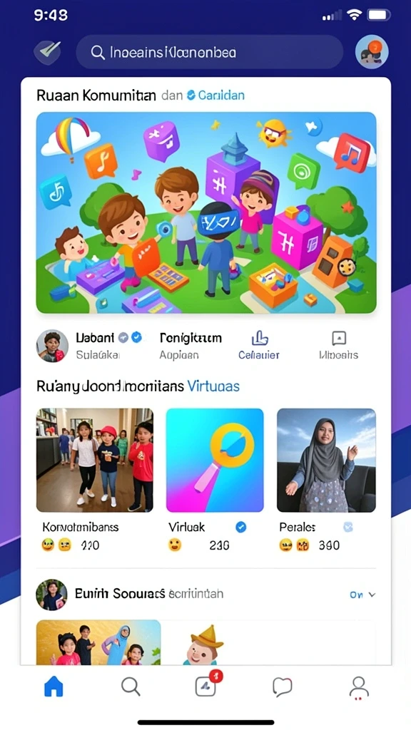 Komunitas aktif yang memungkinkan interaksi antar pemain.