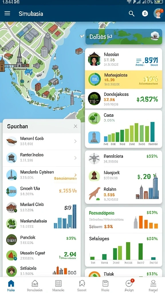 Pengaturan meja dan pemain yang mudah digunakan.