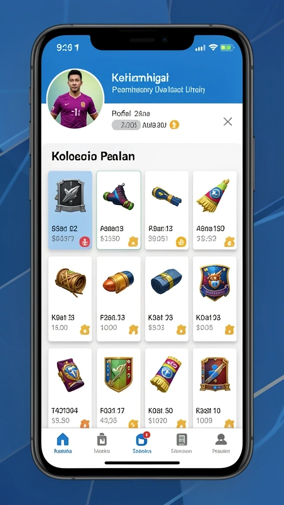 Screenshot menunjukkan tampilan antarmuka yang menarik.