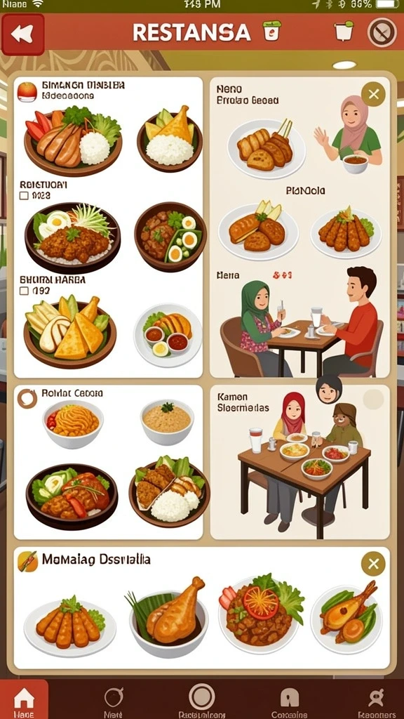 Screenshot menampilkan salah satu permainan populer di RAFA88.