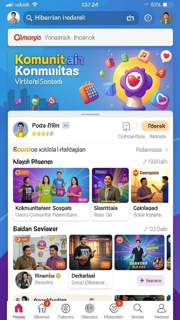 Berbagai mode permainan yang menantang dan seru.