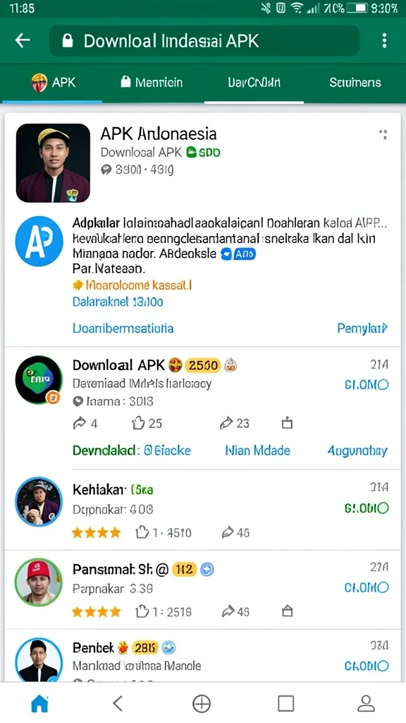 Interaksi sosial antara pemain yang seru.