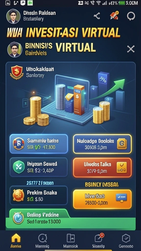 Tampilan antarmuka yang menarik dan modern.