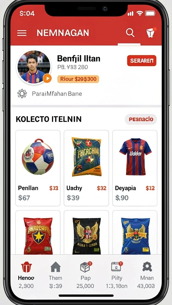 Tampilan antarmuka yang menarik dan mudah digunakan.