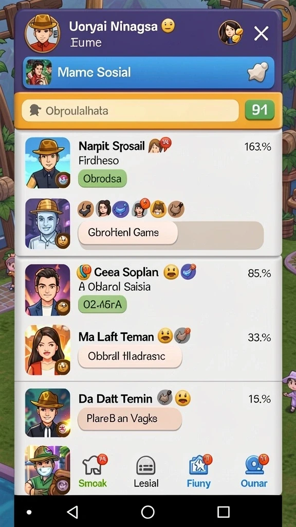 Beragam pilihan tema permainan slot yang kreatif.