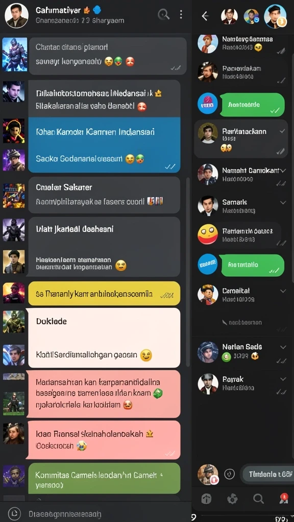 Tampilan antarmuka yang intuitif dan menarik.
