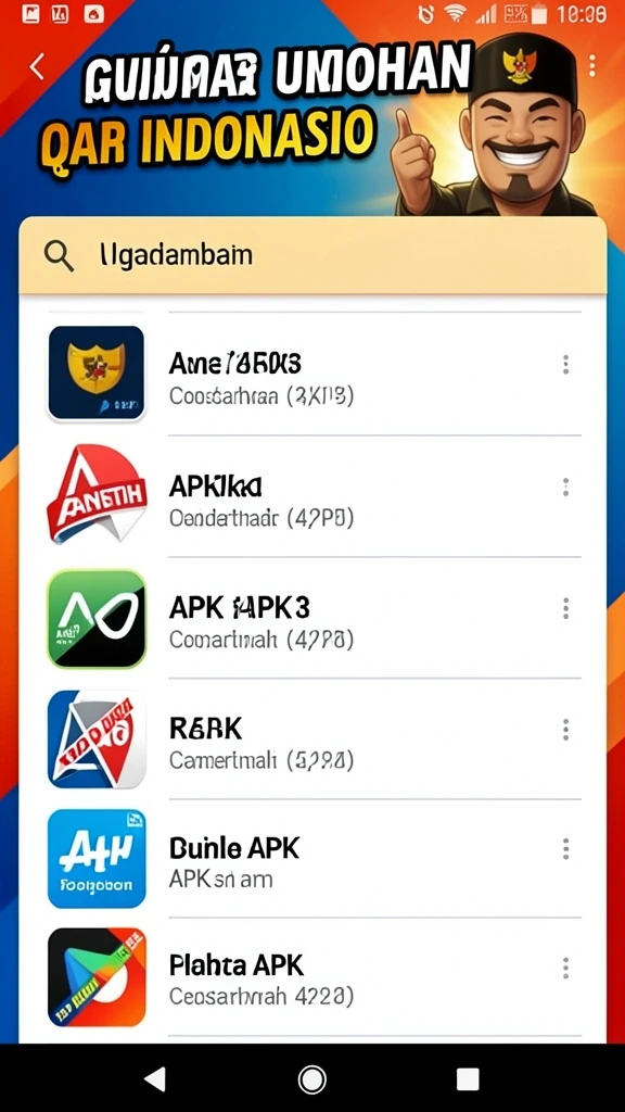 Tampilan antarmuka yang ramah pengguna.