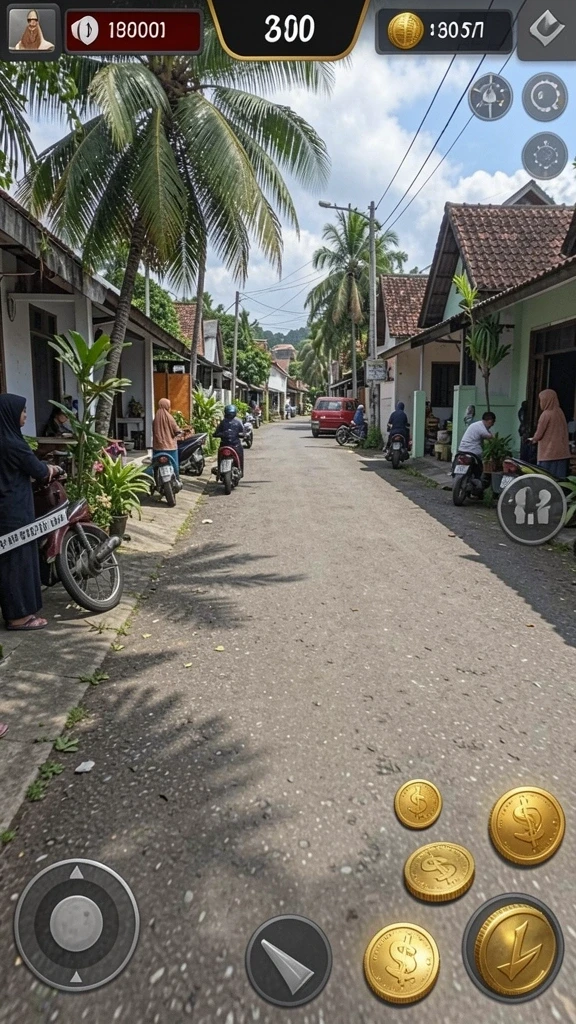 Tingkat kesulitan yang menantang pada setiap level.
