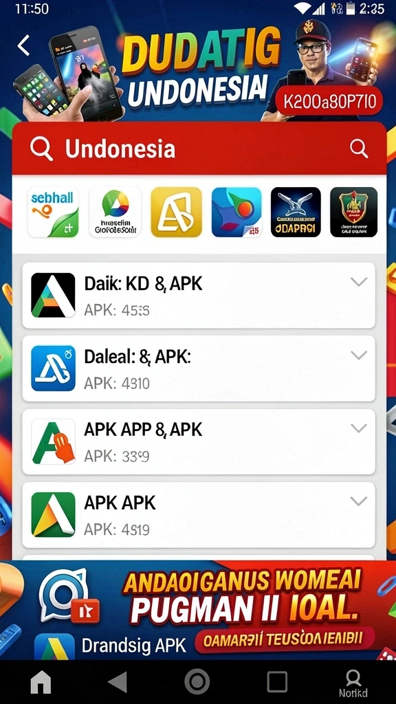 Mode permainan yang beragam dan seru.