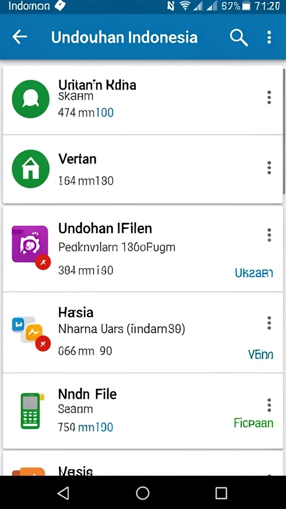 Tampilan awal permainan yang memukau dan informatif.